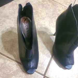 Guess black booties